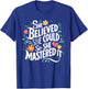 She Believed She Could So She Mastered It Graduation T-Shirt - T-Shirt | Royal