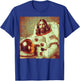Astronaut Jesus God Space Religious Christian Men Women Kids T-Shirt - T-Shirt | Royal
