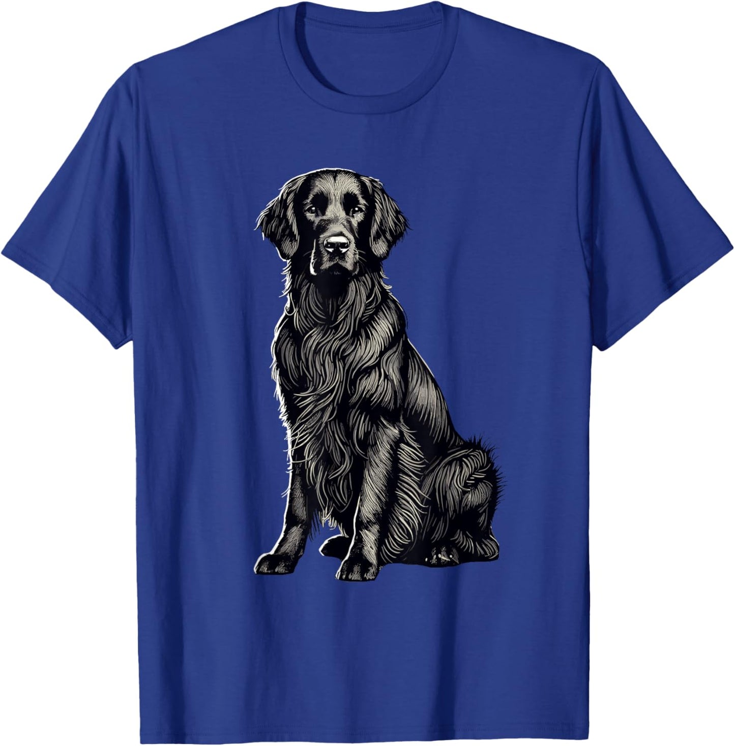Flat-Coated Retriever T-Shirt - T-Shirt | Royal