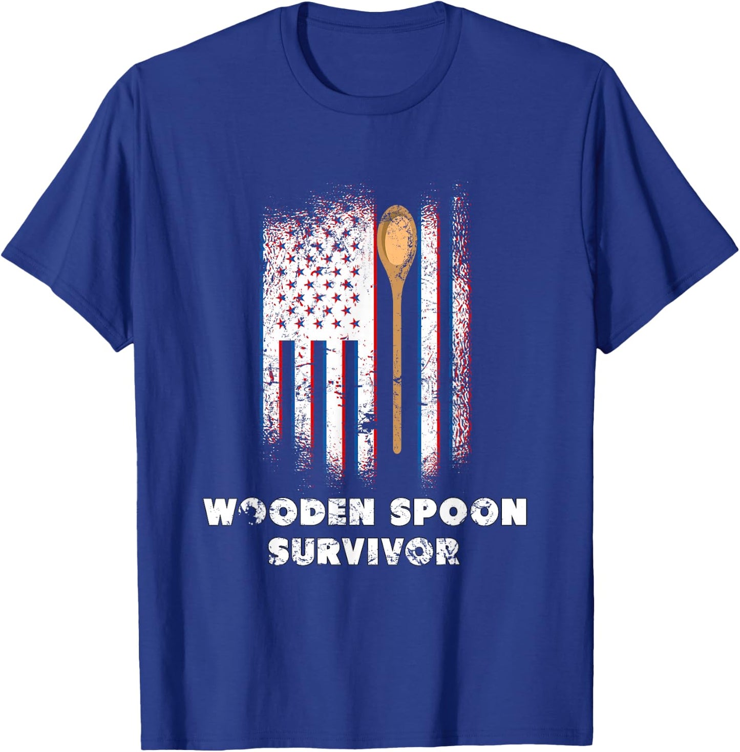 Wooden Spoon Survivor for T-Shirt - T-Shirt | Royal