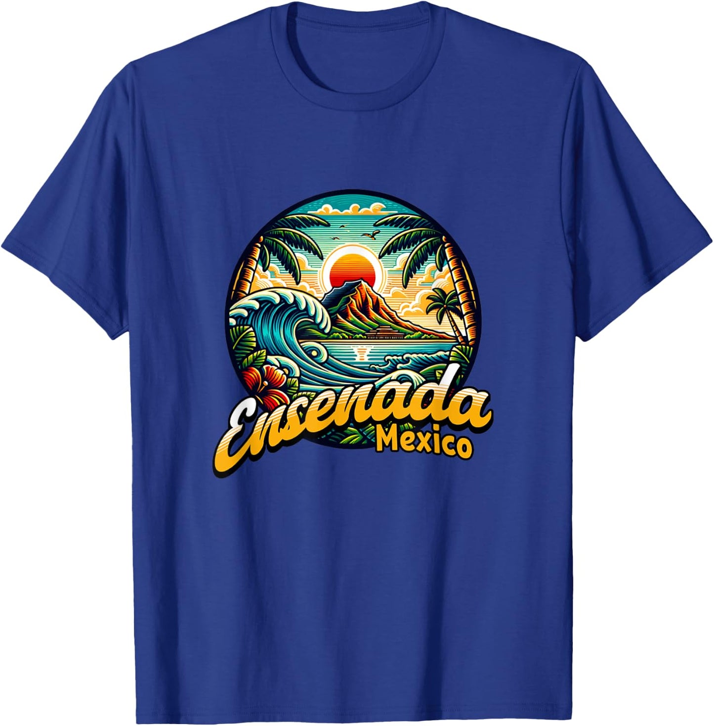 Ensenada Mexico Souvenir / Ensenada T-Shirt - T-Shirt | Royal