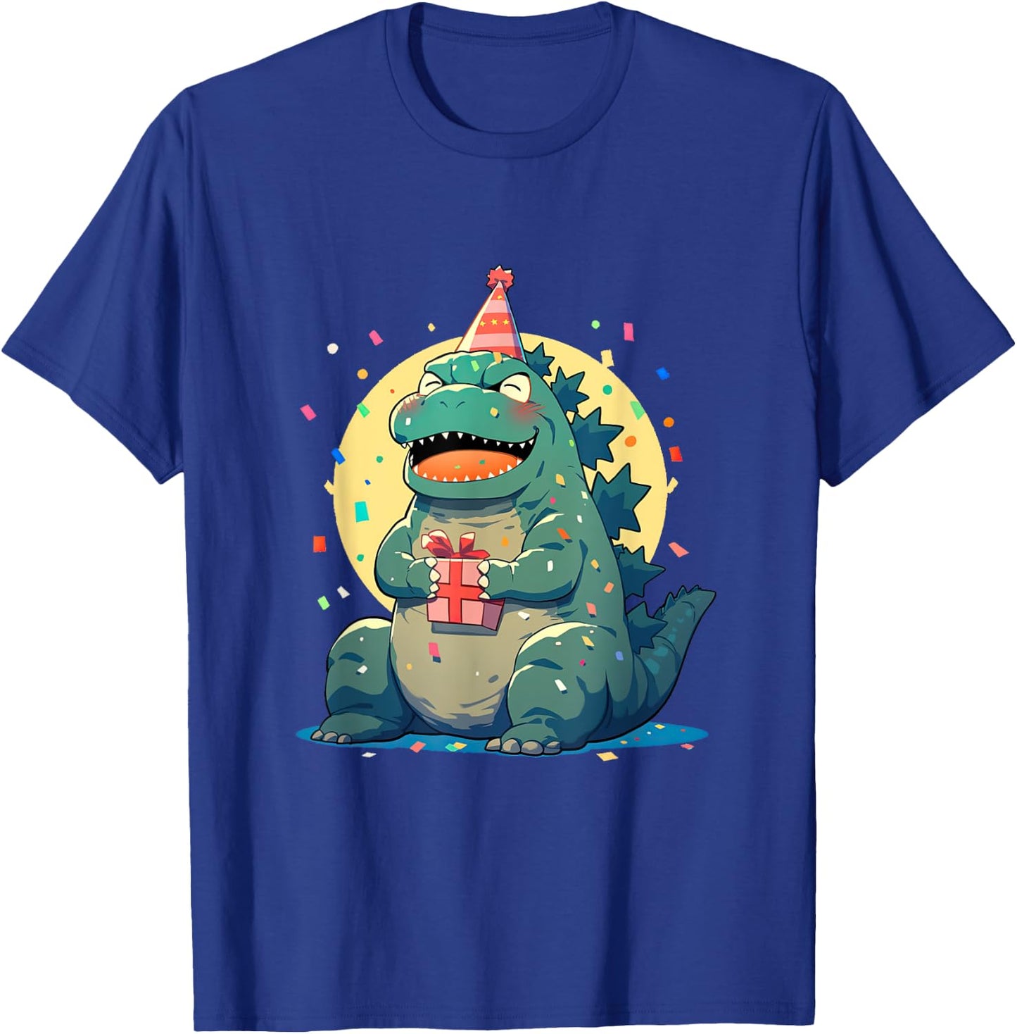 Epic Japanese Kaiju Party Time Roaring Celebration T-Shirt - T-Shirt | Royal