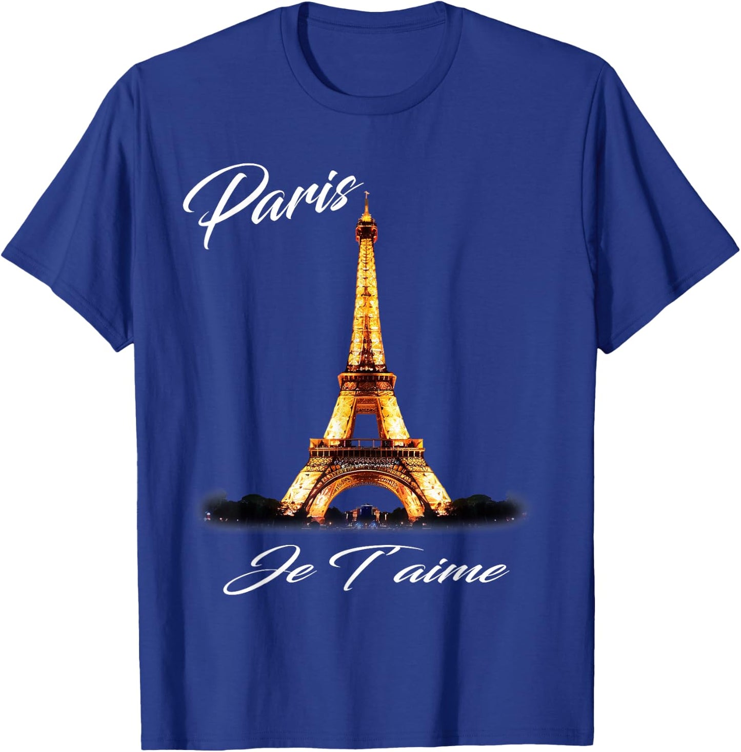 Eiffel Tower Paris Shirt Vintage I Love Paris France Women T-Shirt - T-Shirt | Royal