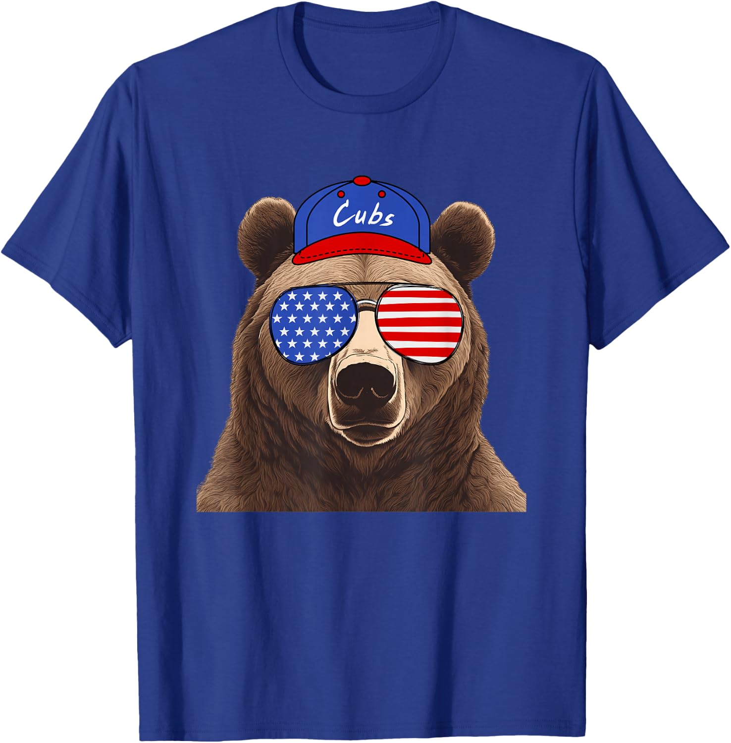Vintage Cubs Last Name Pride Cubs Name American Style T-Shirt - T-Shirt | Royal