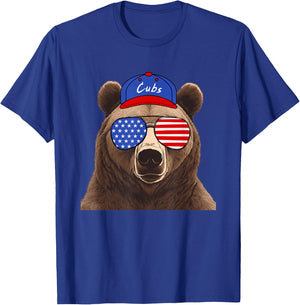 Vintage Cubs Last Name Pride Cubs Name American Style T-Shirt - T-Shirt | Royal