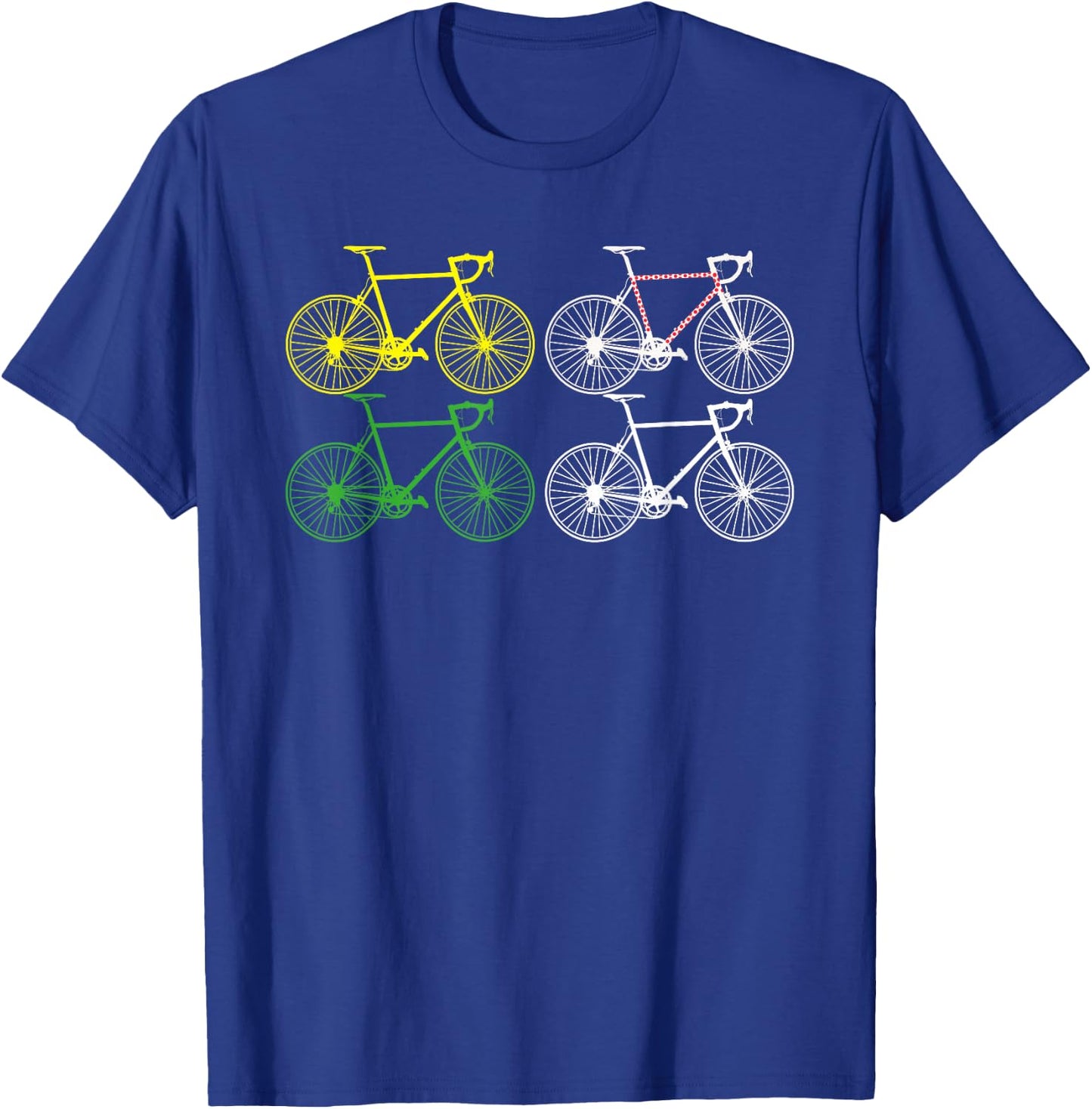 France Cycling Tour Racing Road Bike Bicycle Race Biking T-Shirt - T-Shirt | Royal