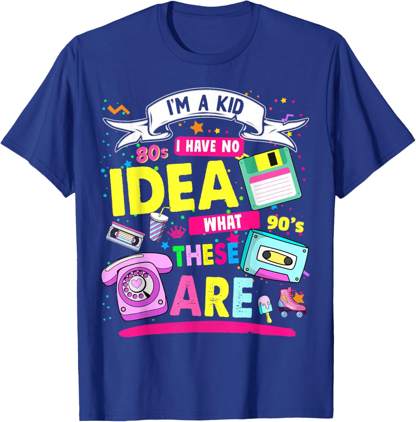 80s Outfit Ideas for Toddlers & Kids 90s Nostalgia T-Shirt - T-Shirt | Royal