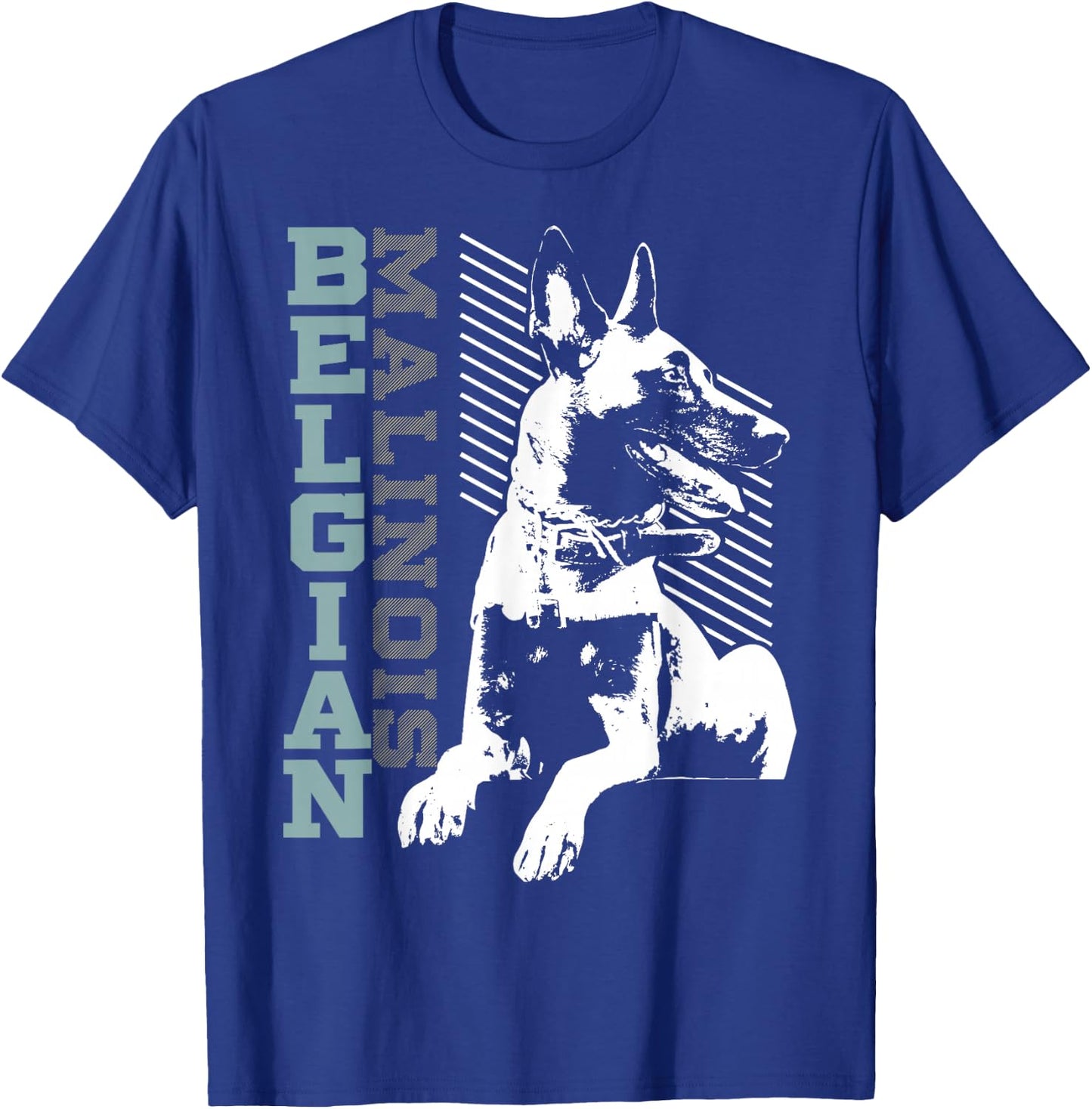 Vintage Belgian Malinois T design, Dog Lovers gift T-Shirt - T-Shirt | Royal