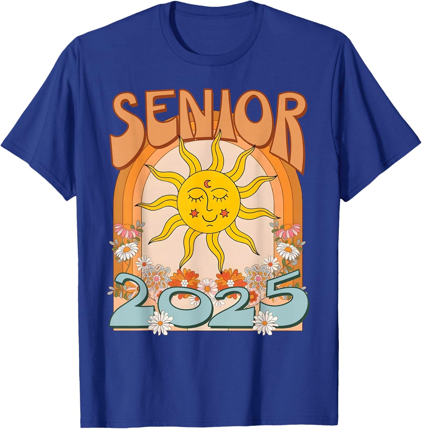 Senior 2025 Class of 2025 Seniors Graduation 2025 Funny T-Shirt - T-Shirt | Royal