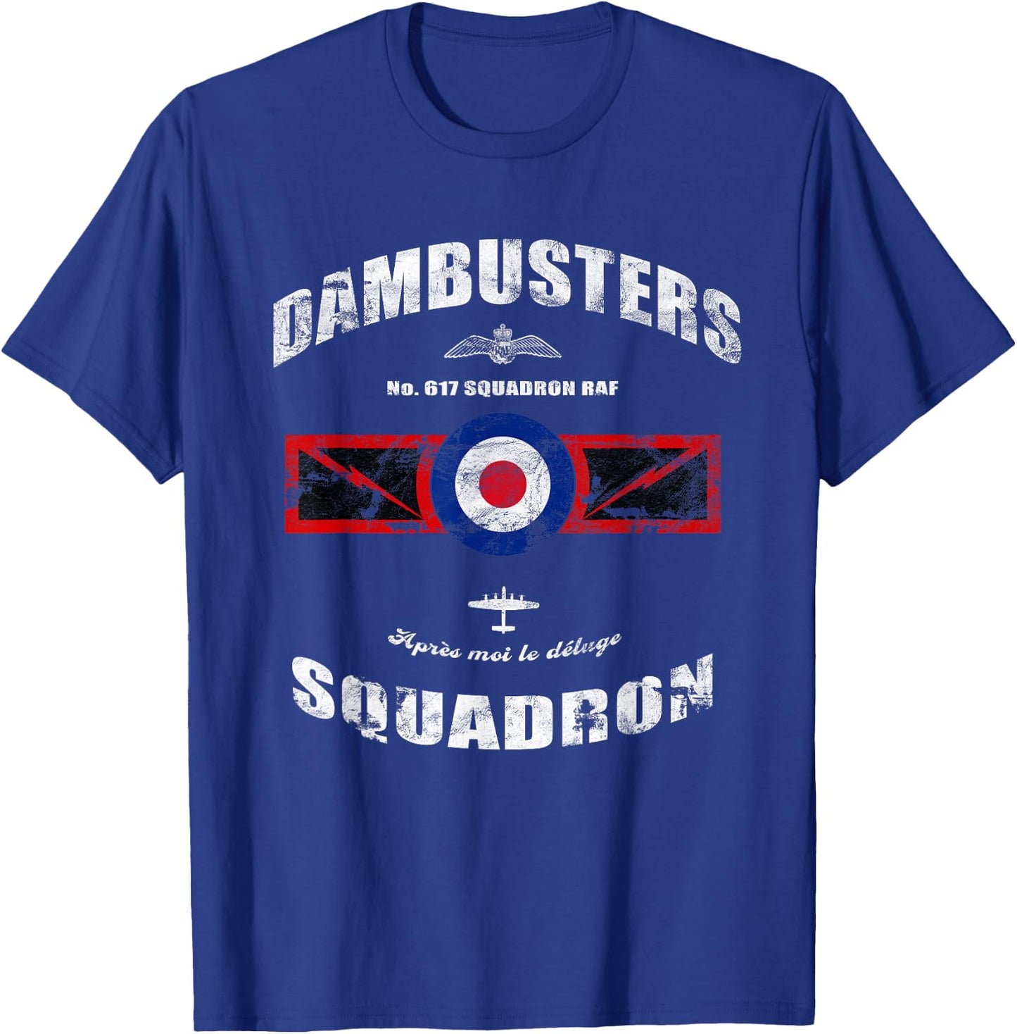Dambusters No.617 Squadron WW2 British Military History T-Shirt - T-Shirt | Royal
