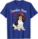 Cavalier King Charles Art Mom Cavalier Spaniel T-Shirt - T-Shirt | Royal