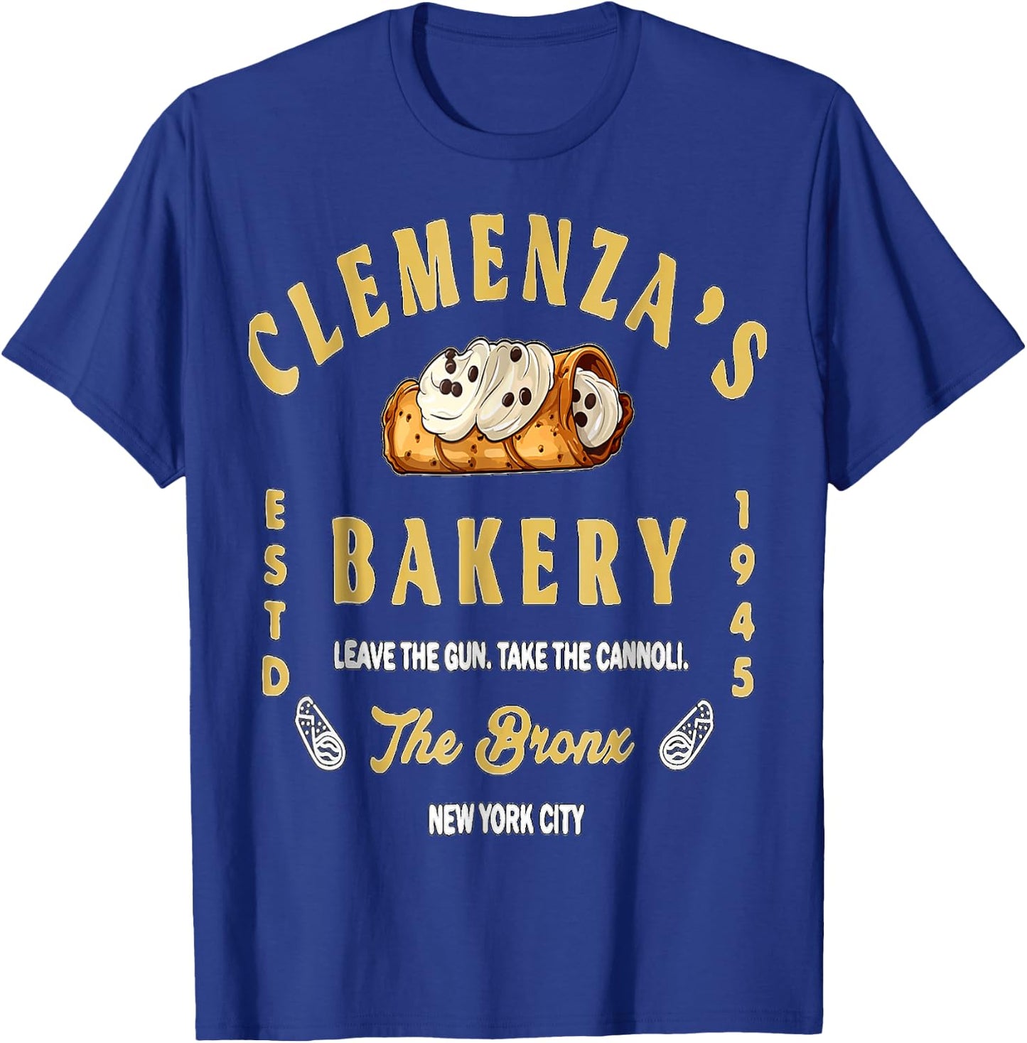Clemenza Bakery Food Funny T-Shirt - T-Shirt | Royal