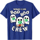 Wound Care Boo Boo Crew - Funny Medical Halloween T-Shirt - T-Shirt | Royal