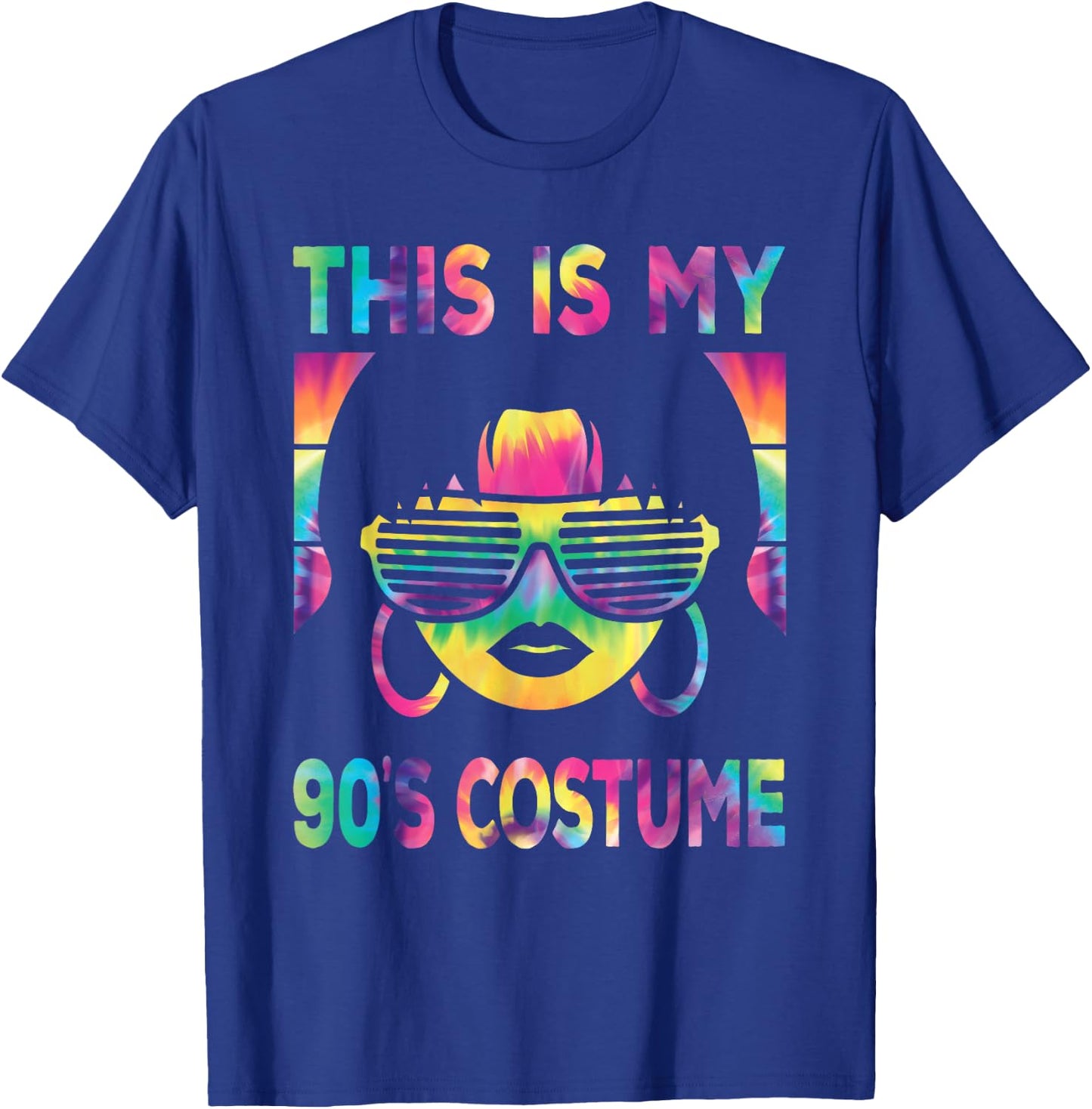 This Is My 90's Costume Women 1990s 90s Outfit Disco Party T-Shirt - T-Shirt | Royal