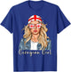 Georgian Flag Souvenirs Woman Girl Products Georgia T-Shirt - T-Shirt | Royal