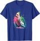 Cockatiel Men Woman Colorful Watercolor Cockatiel T-Shirt - T-Shirt | Royal