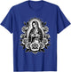 Cosas Mexicanas Apparel Co Virgen de Guadalupe Virgin Mary Virgencita Floral , Small, Black T-Shirt - T-Shirt | Royal