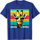 Cool Retro Giraffe Sunglasses T-Shirt - T-Shirt | Royal