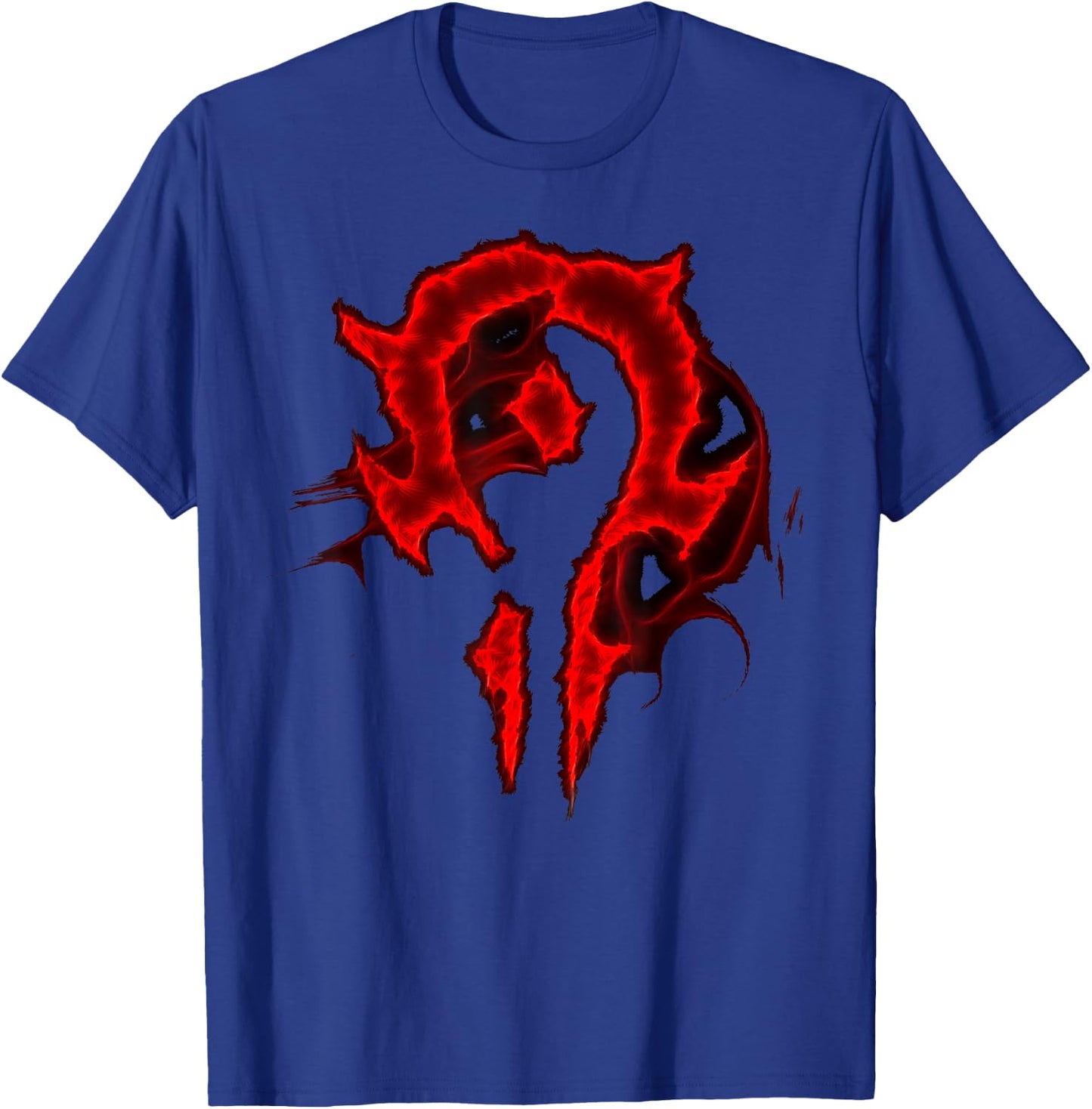 Warcraft Gaming Logo Horde Saturated Epic Crest Gamer T-Shirt - T-Shirt | Royal