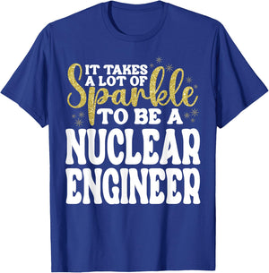 Nuclear Engineer Appreciation Day Funny Nuclear Engineer T-Shirt - T-Shirt | Royal