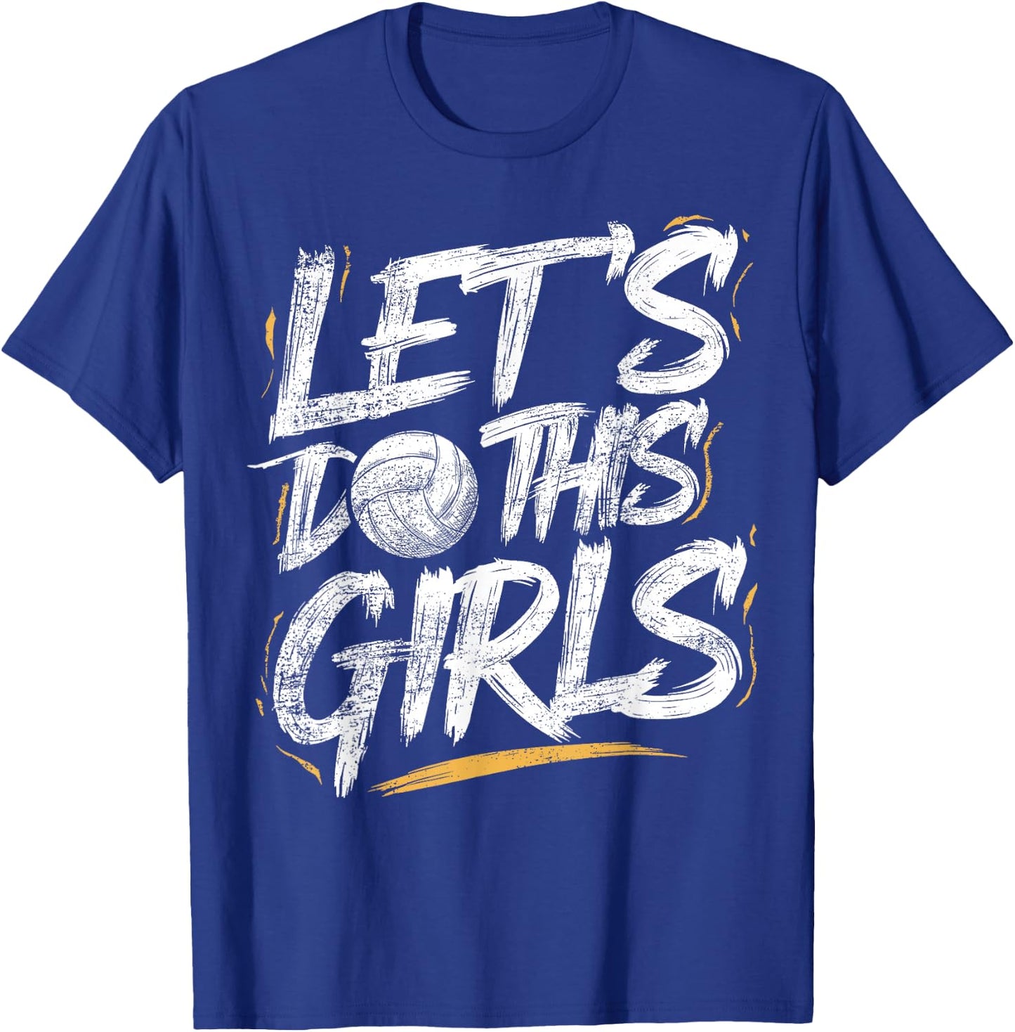 Girl Volleyball Player Women Volleyball Team - Volleyball T-Shirt - T-Shirt | Royal
