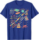 Occupational Therapy OT Therapist Month OTA Groovy Retro T-Shirt - T-Shirt | Royal