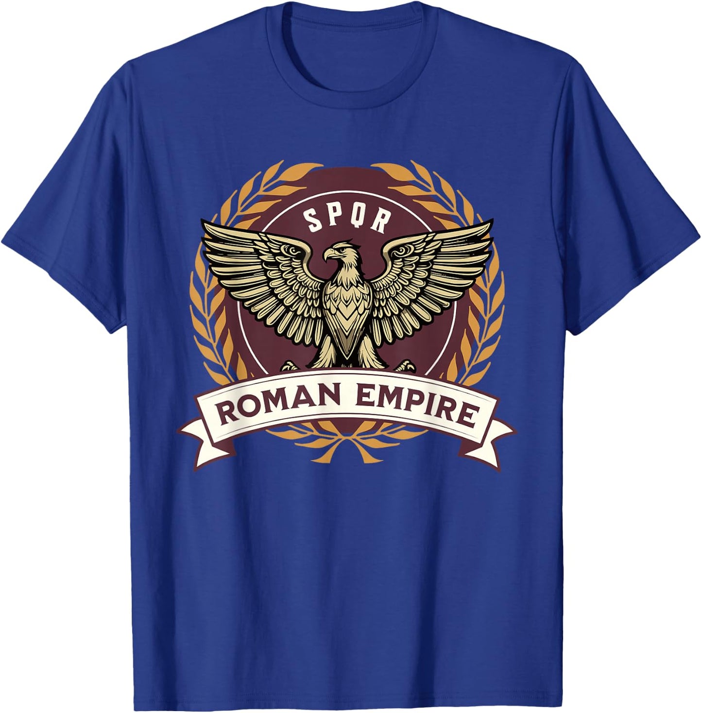 Symbol of the Roman Empire SPQR Roman Legions Ancient T-Shirt - T-Shirt | Royal