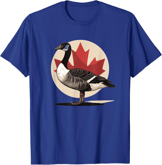 Canadian Goose 80s Retro Look T-Shirt - T-Shirt | Royal