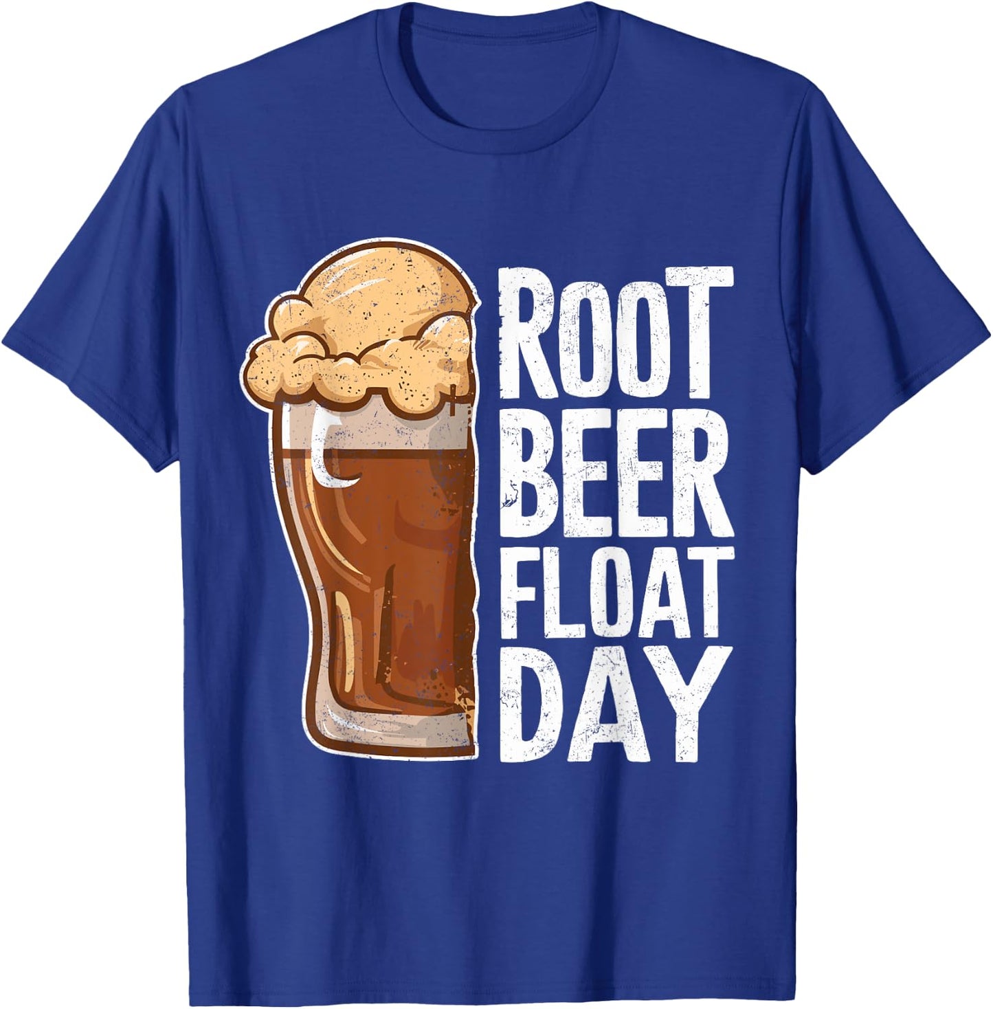 Root Beer Float Day Funny Vanilla Ice 8th August T-Shirt - T-Shirt | Royal