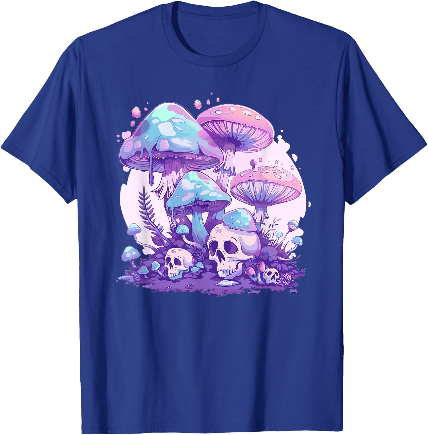 Cute Pastel Goth Mushroom , Small, Black T-Shirt - T-Shirt | Royal