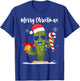 Merry Christmas Santa Cactus Succulent Plant Lover Xmas T-Shirt - T-Shirt | Royal