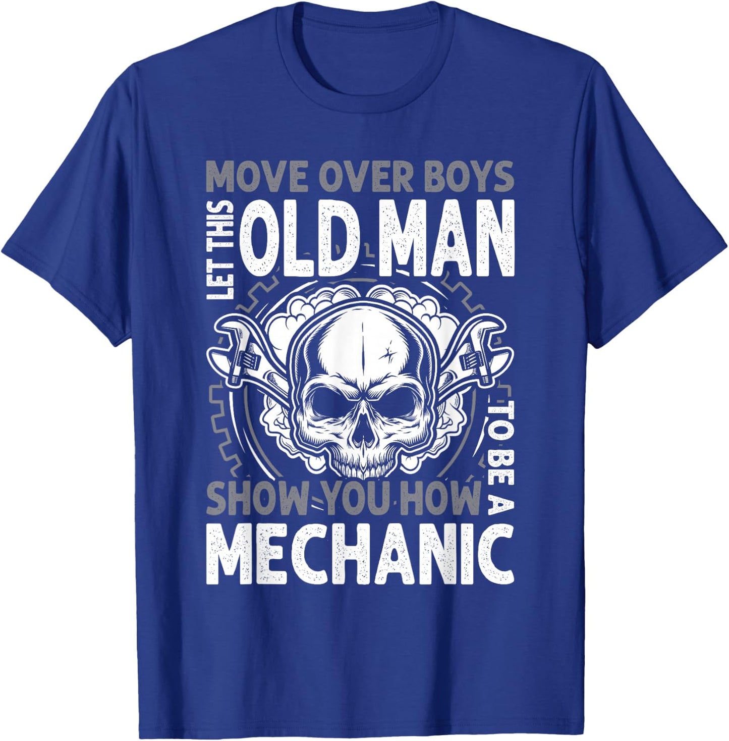 Funny Mechanic - Auto Mechanic T-Shirt - T-Shirt | Royal