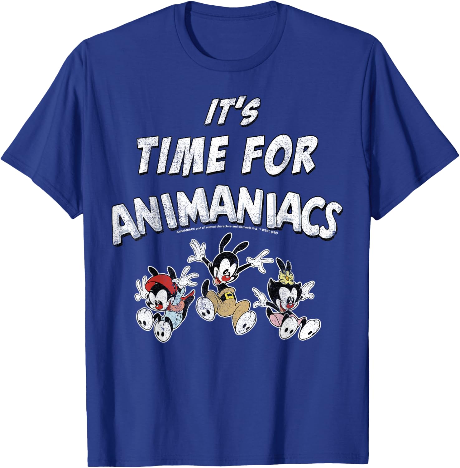 Animaniacs It's Time For Animaniacs Group Shot T-Shirt - T-Shirt | Royal