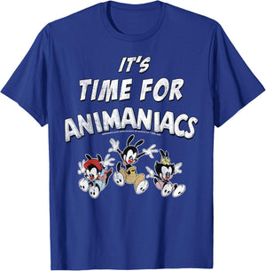Animaniacs It's Time For Animaniacs Group Shot T-Shirt - T-Shirt | Royal