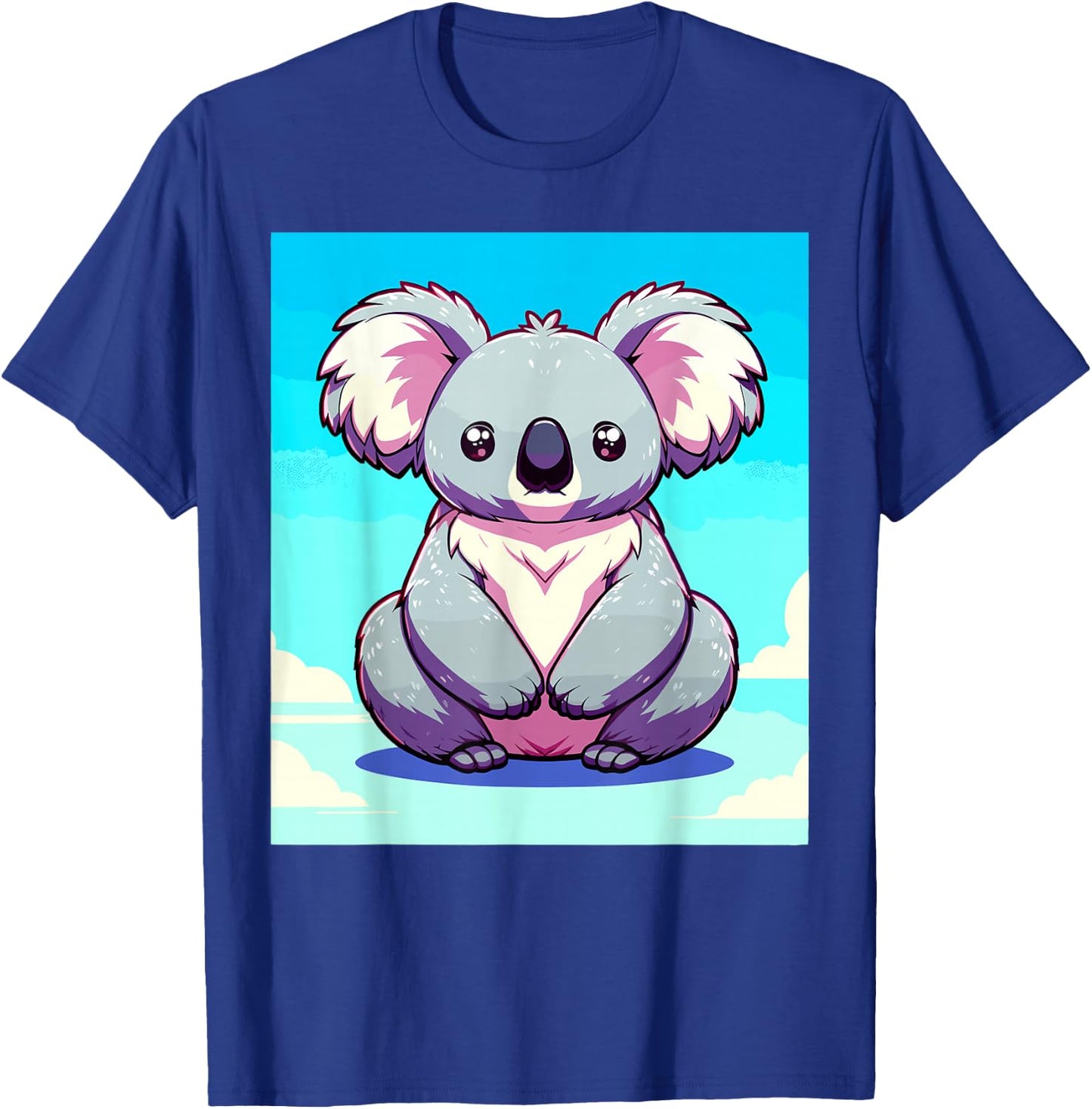Japanese Anime Aesthetic Koala Lover Gear Koala T-Shirt - T-Shirt | Royal