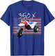 350X Three Wheeler, Retro Three Wheeler, 2 Stroke T-Shirt - T-Shirt | Royal