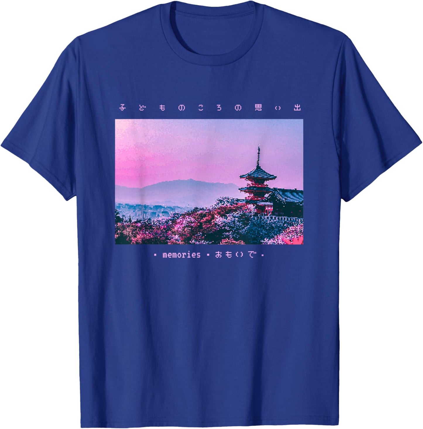 Aesthetic Japanese Vintage Streetwear Fashion Retro Graphic T-Shirt - T-Shirt | Royal