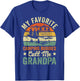 My Favorite Camping Buddies Call Me Grandpa Funny Camping T-Shirt - T-Shirt | Royal