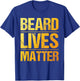 Best Beard Design Boys Facial Hair Beard Bearded Men T-Shirt - T-Shirt | Royal