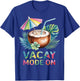 Vacay Mode On Cruise Life Tropical Coconut Travel Vacation T-Shirt - T-Shirt | Royal