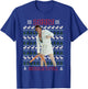 Sorry Merica's Full Funny Trump Ugly Christmas T-Shirt - T-Shirt | Royal