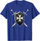 Knights Hospitaller Shield Symbol T-Shirt - T-Shirt | Royal