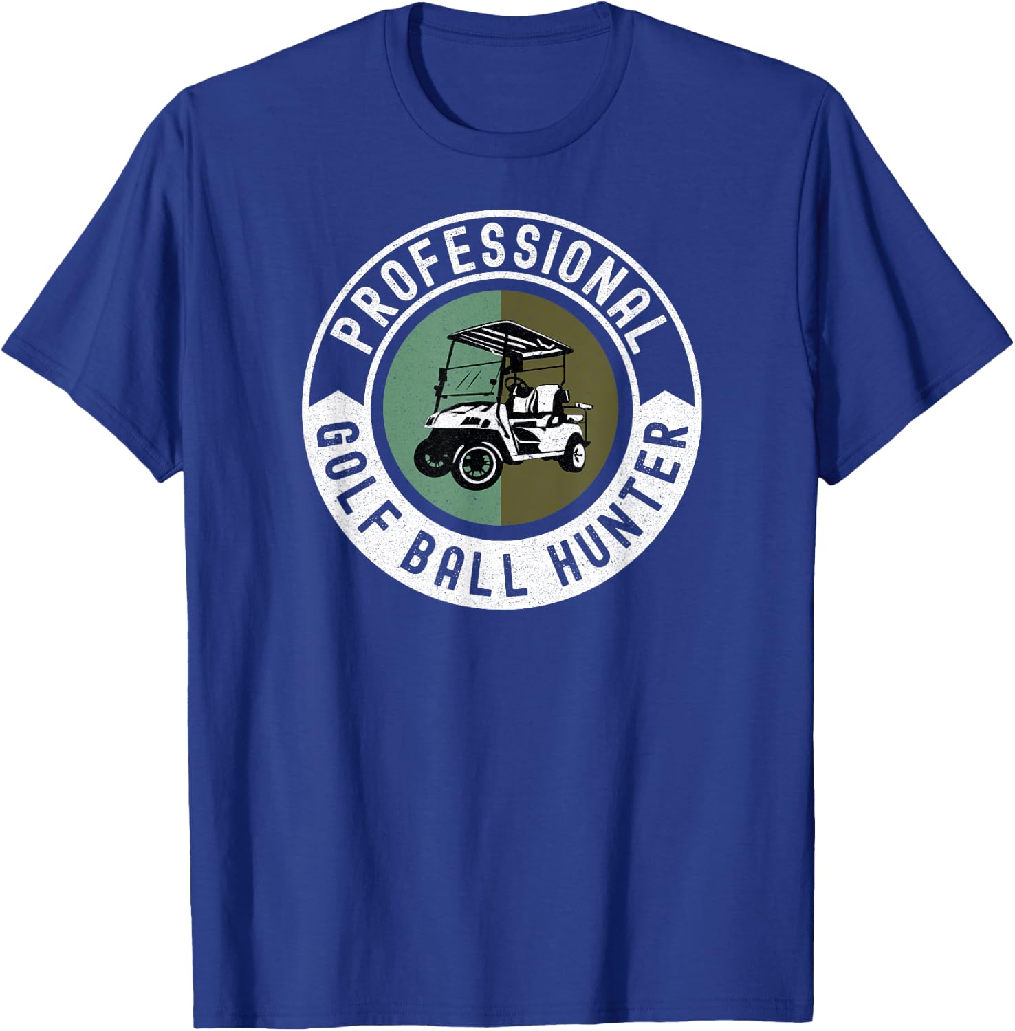 Professional Golf Ball Hunter - Funny Golf T-Shirt - T-Shirt | Royal
