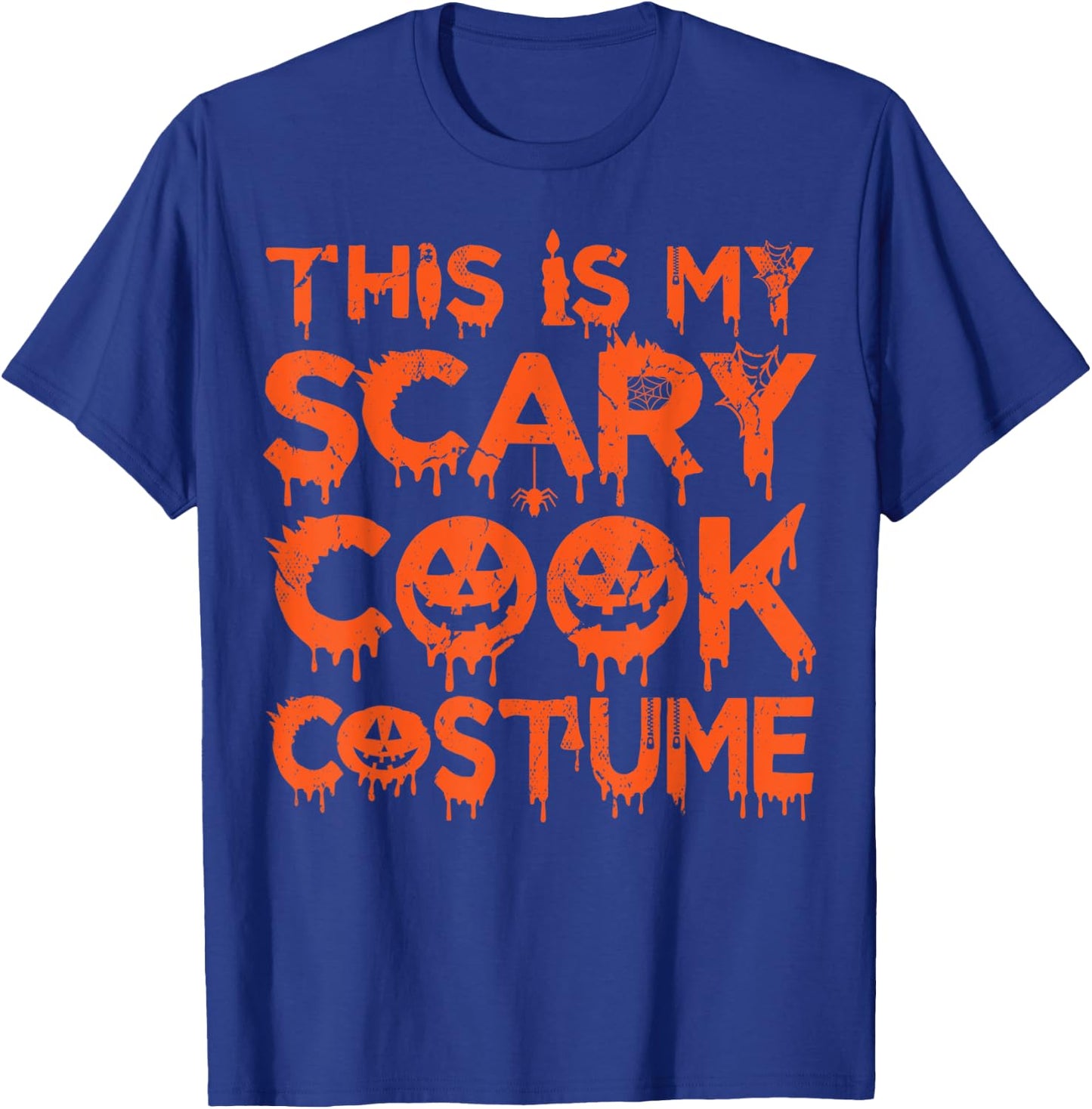 This Is My Scary Cook Costume T-Shirt - T-Shirt | Royal