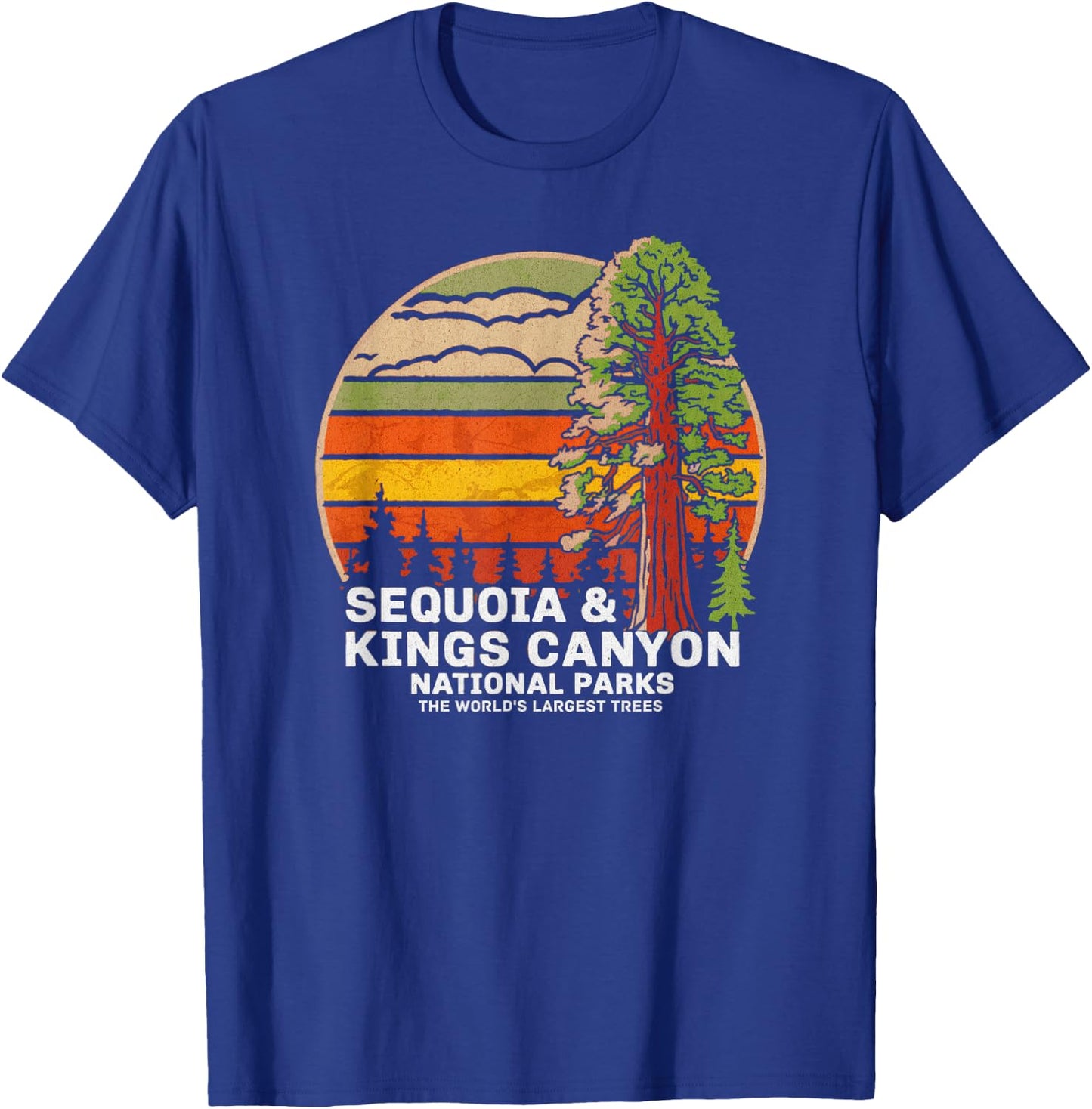 Sequoia Kings Canyon National Parks T-Shirt - T-Shirt | Royal