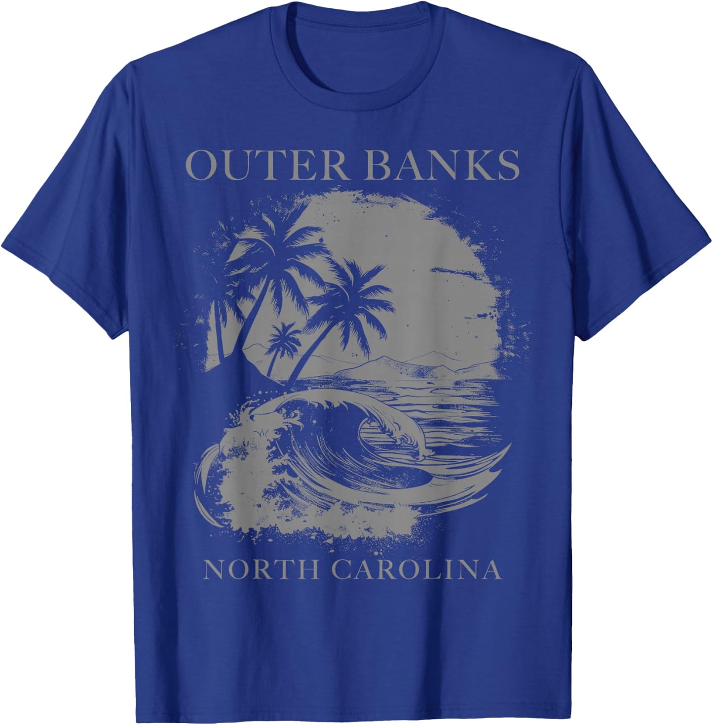 Outer Banks North Carolina T-Shirt - T-Shirt | Royal