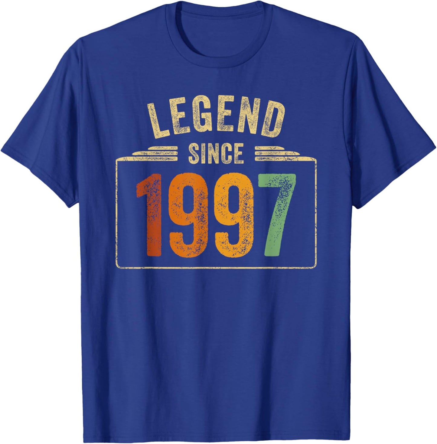 1997 Birthday Gifts Women Legend Since 1997 T-Shirt - T-Shirt | Royal