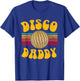 Disco Daddy Retro Matching 60's 70s Party Costume Dad T-Shirt - T-Shirt | Royal