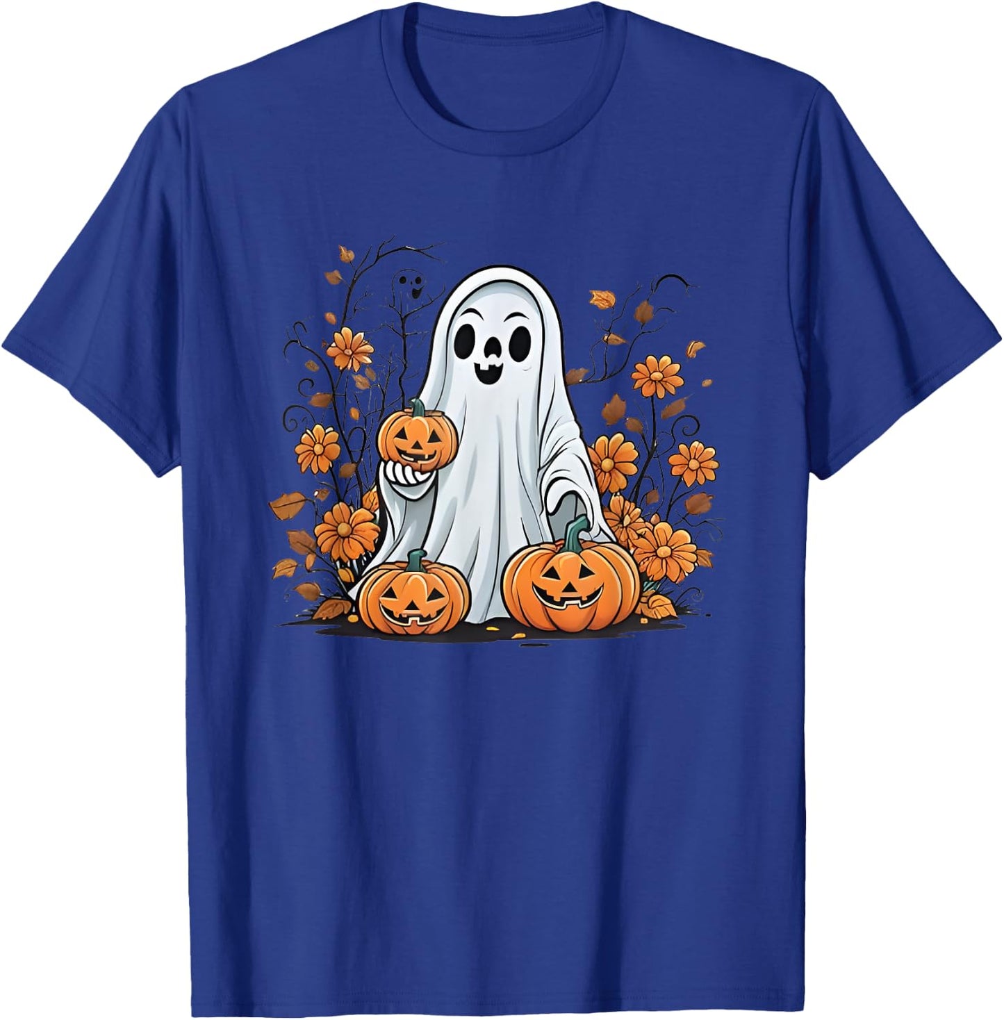 Halloween Ghost Funny Women T-Shirt - T-Shirt | Royal