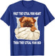 Brussels Griffon Sleeping Pajamas Nightgown T-Shirt - T-Shirt | Royal